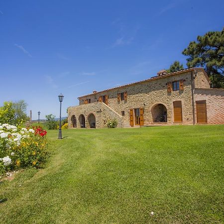 Villa Tenuta Angelici Winery Casa Contea With Pool And Panoramic Pool Cortona Terontola Zimmer foto